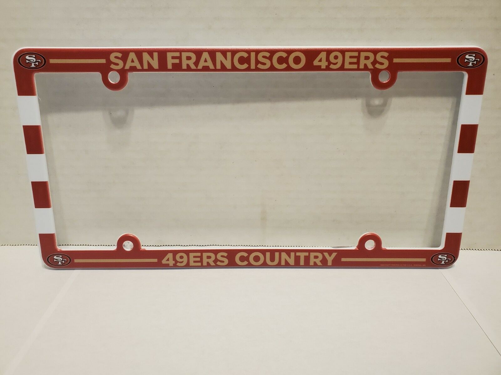 San Fransisco 49ers license plate frame