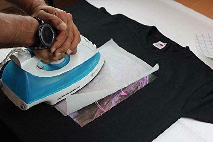 PPD Inkjet Premium Iron-On Dark T Shirt Transfers Paper LTR 8.5x11 ...